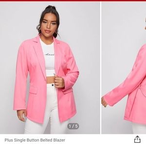 Single button blazer